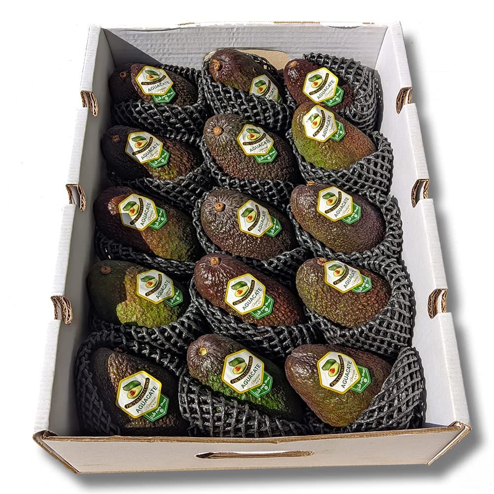 Aguacate Hass Pack 4 kg nacional Punto de Maduración (READY) - Compra Aguacates Hass seleccionados uno por uno para ti. Aguacates frescos.