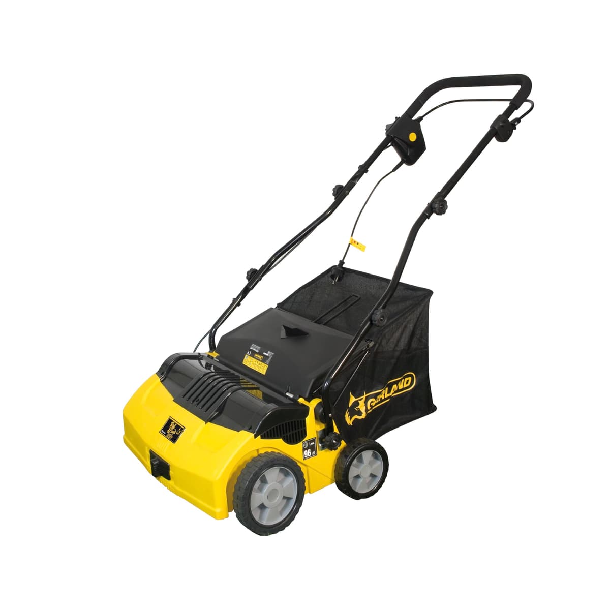 Garland Roll&Comb 502E-V19 - Peinadora/Barredora césped artificial eléctrica enchufable - 1.600 W de potencia, 15'6 kg de peso, ancho de trabajo 40 cm con altura regulable. Saco de recogida de 40 l. Apto para superficies hasta 350 m2.