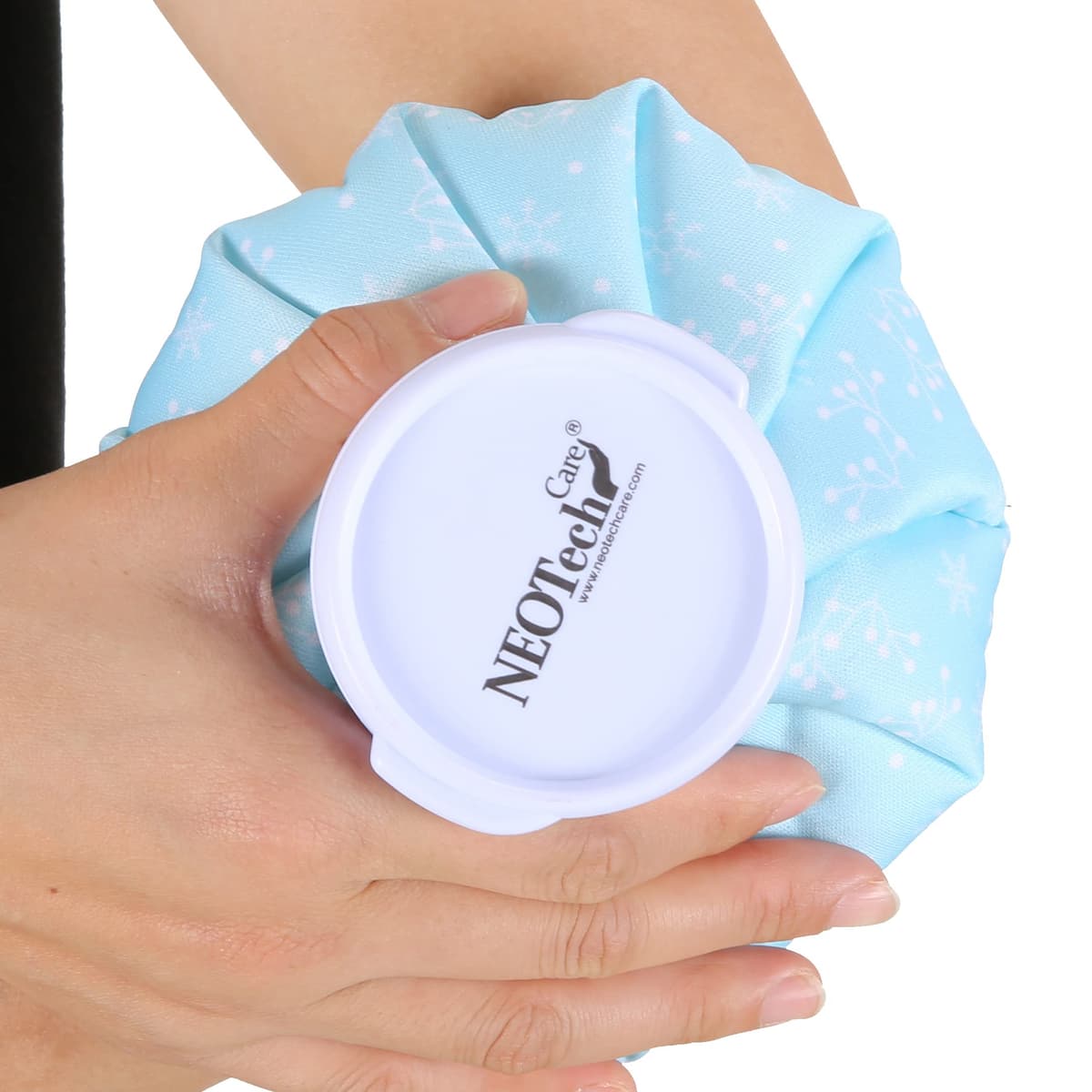 Bolsa de hielo - Tapón de rosca - Marca NEOtech Care - Diseño (nieve, 12cm)