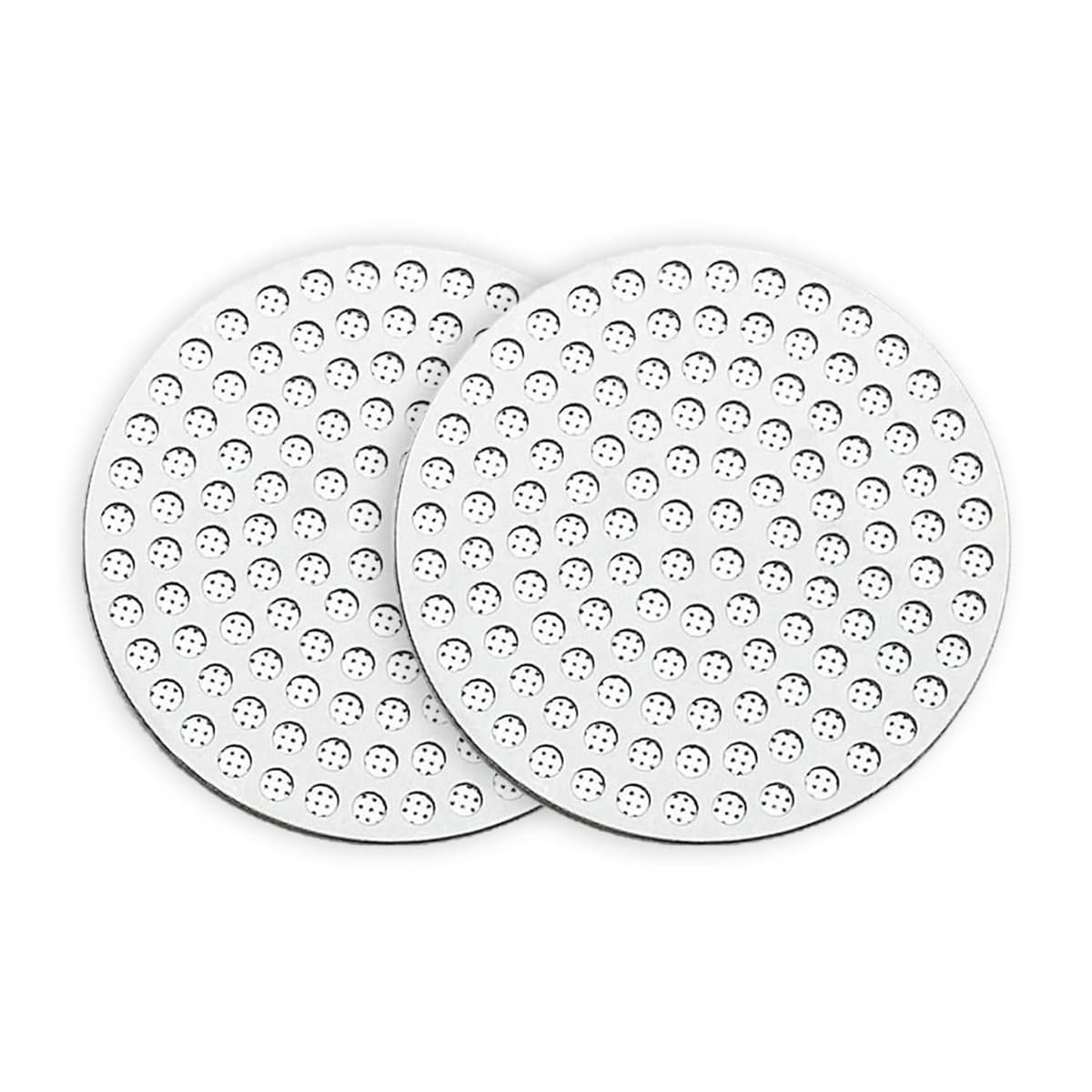 2 Piezas Pantalla de Disco Espresso de 53mm, 0,8 mm de Grosor, Acero Inoxidable, Reutilizable, Mejora la Extracción, Filtro para Portafiltro Espresso, Accesorio para Cafetera