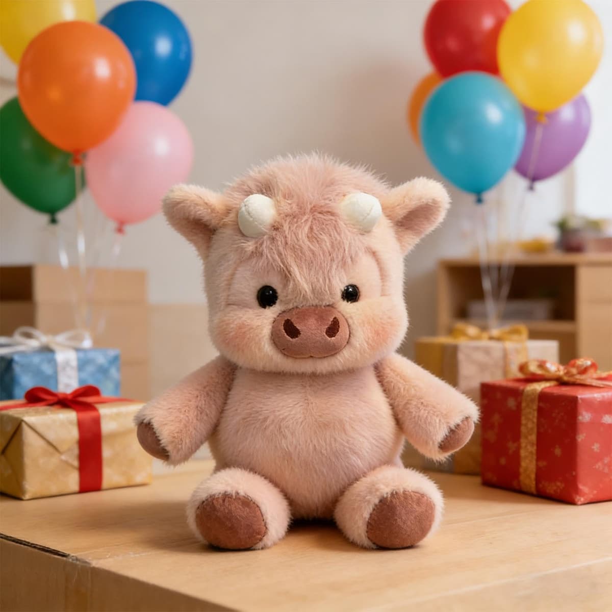 Peluche De Jabalíss - 45cm Felpa Dé Becerro Corriendo, Adorable Muñeca Animal Jabalíss Corriendo Peluches Simulación, Ovejas Peluches Dibujos Animados Juguetes Muñeca Animal Regalo Para Niños, Niñas