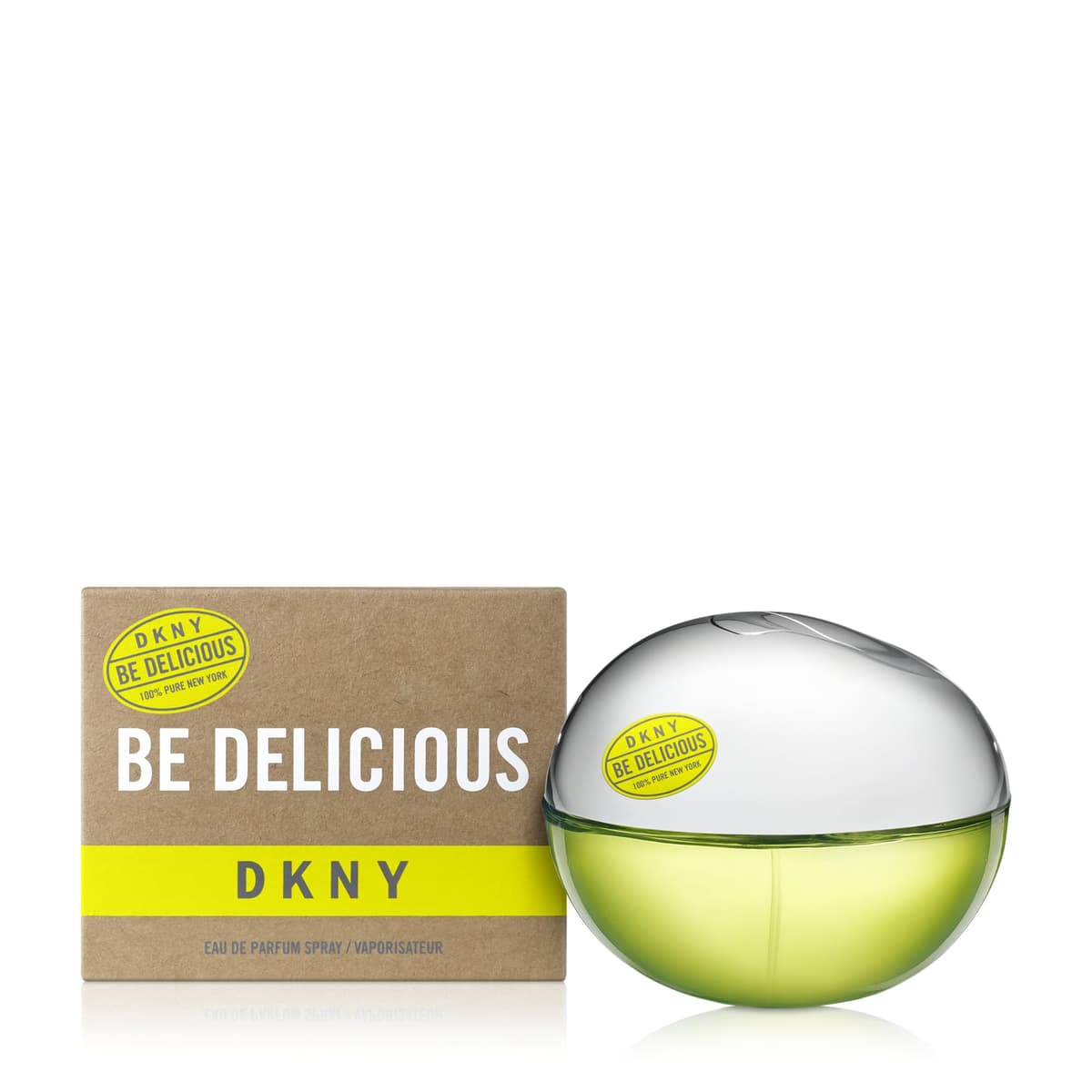 DKNY Be Delicious 100% Pure New York, Eau de Parfum para Mujer, Perfume Femenino, Fragancia Floral, Larga Duración
