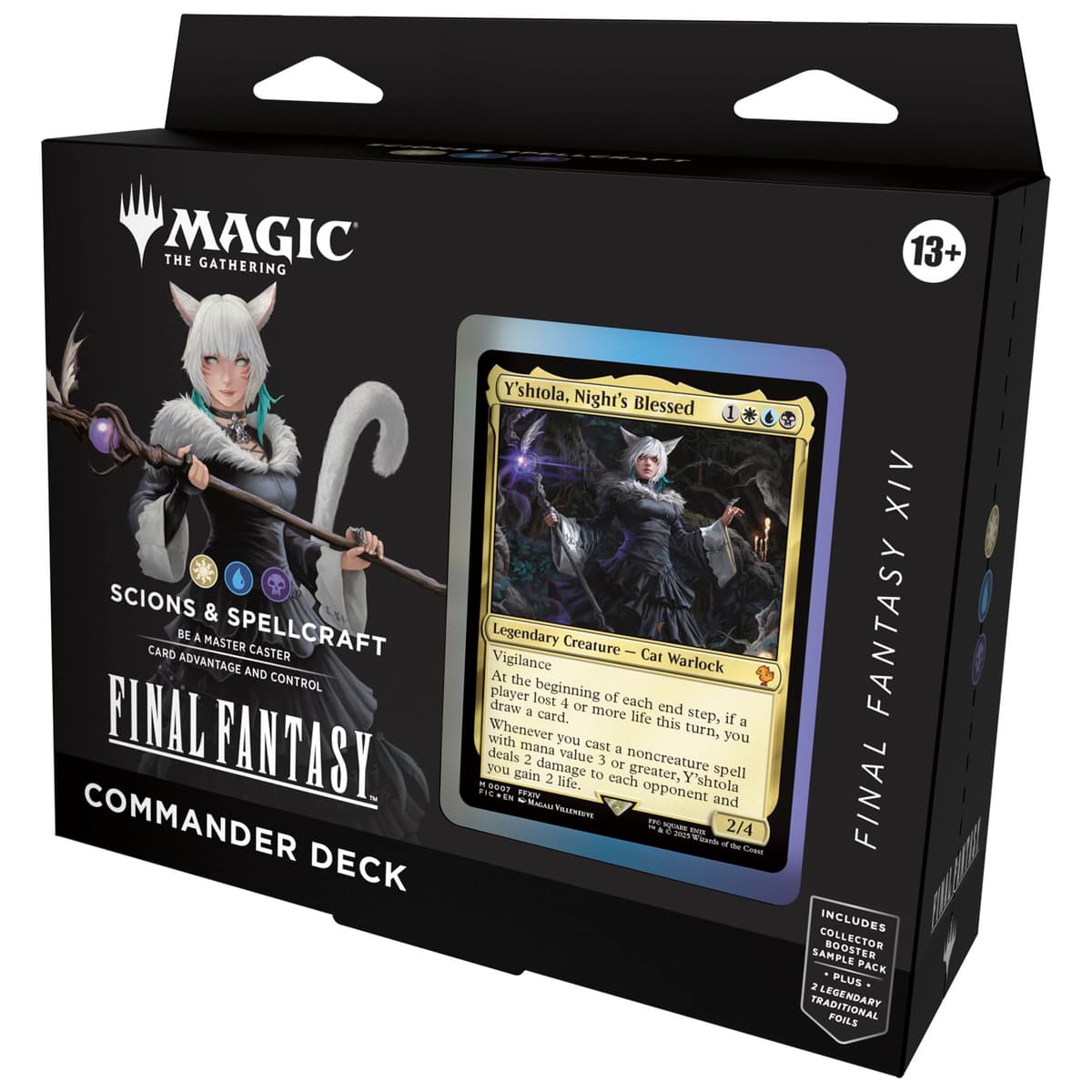 Mazo de Commander de Final Fantasy XIV, de Magic: The Gathering | Vástagos y hechicería (Versión en Inglés)