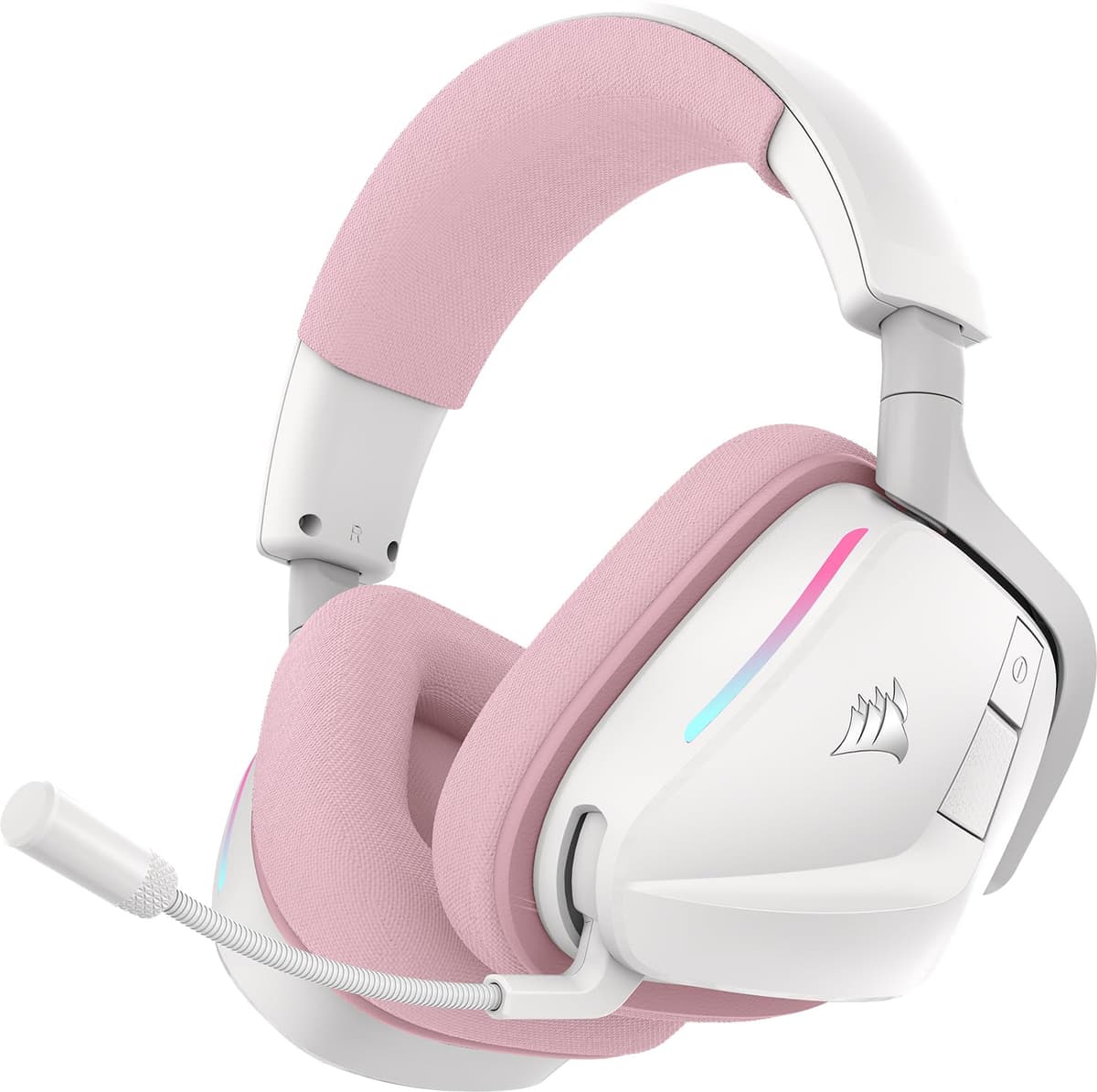 Corsair Void v2 Wireless Auriculares para Juegos con Bluetooth para PC, PS5, PS4, Switch y Móvil – Dolby Atmos, Plataforma Dual Inalámbrica, Batería de Gran Autonomía, Carga Rápida – Rosa
