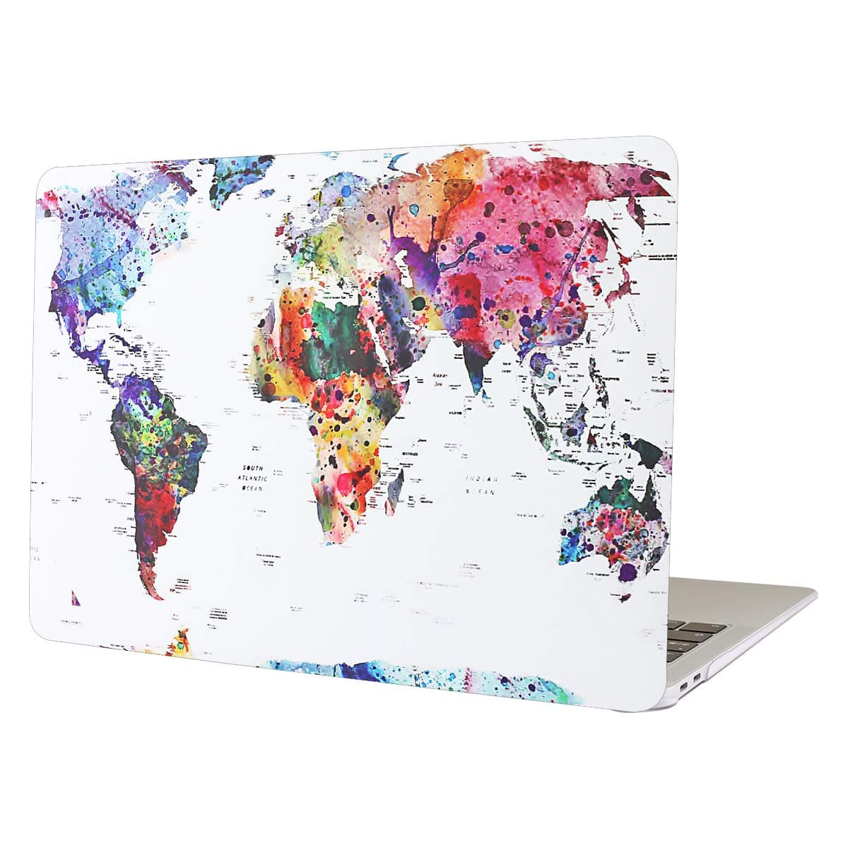 Case for MacBook Pro 14 inch Case 2025-2021 Release M4 A3112 A3185 A3401 M3 A2918 A2992 M2 A2779 M1 A2442 Pro Max, Classic Printed Plastic Hard Shell Cover & Keyboard Cover, Map