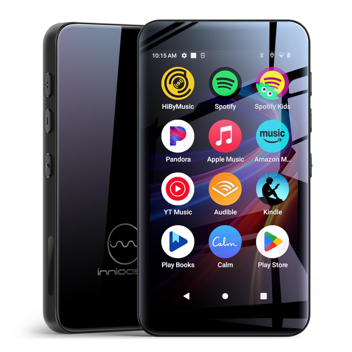 MP3 Players with Bluetooth WIFI,160GB innioasis MP3 Players with Spotify, Spotify Kids, Pandora, Play Store, Parental Manager App, Calm, 4" HD Full Touch Screen MP4 Music Player for Kids (Black)