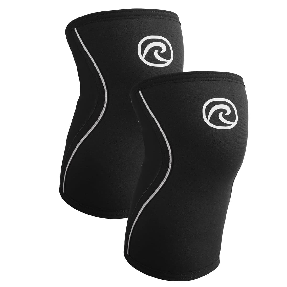 Rehband Rodillera Vendaje Fuerza Sport, Rodillera para Cross Fit & Entrenamiento Pesado Fabricada en Neopreno de 5 mm, Unisex