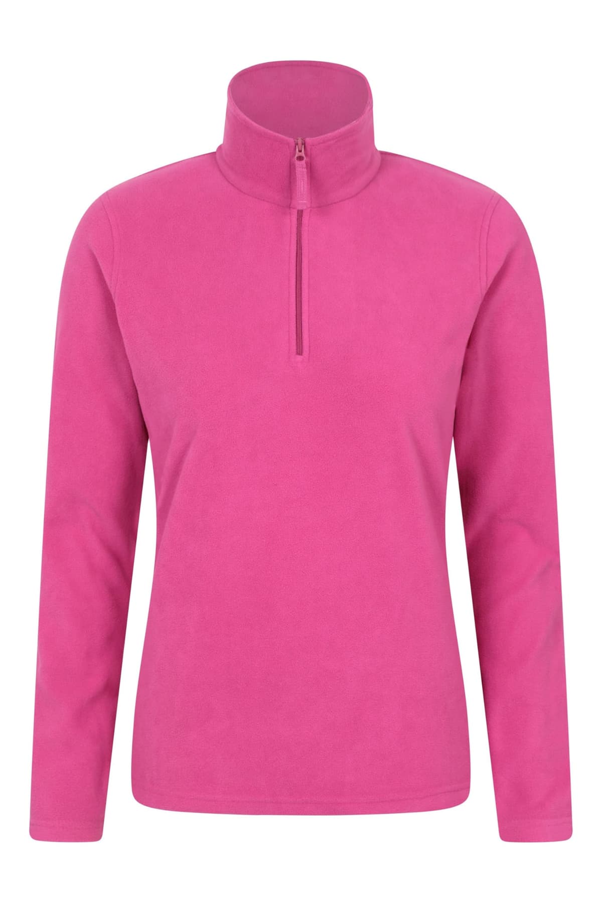 Mountain Warehouse Camber Half Zip Women's Fleece - Lightweight, Warm & Cosy Half Zip Sweatshirt - Best for Spring Summer, Camping, Outdoors, Travelling & Hiking