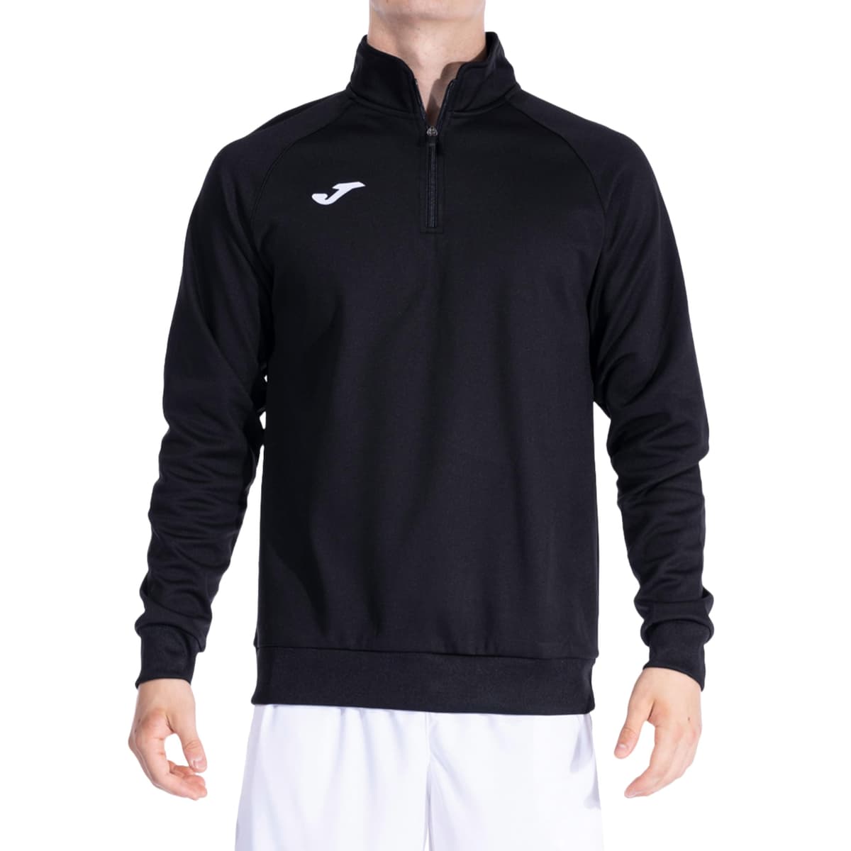 Joma- Sudadera para Hombre , 6XS - 3XL - Cálida y Transpirable, Evita entrada de Frío con Media Cremallera, Bajo y Puños en Rib - Faraón