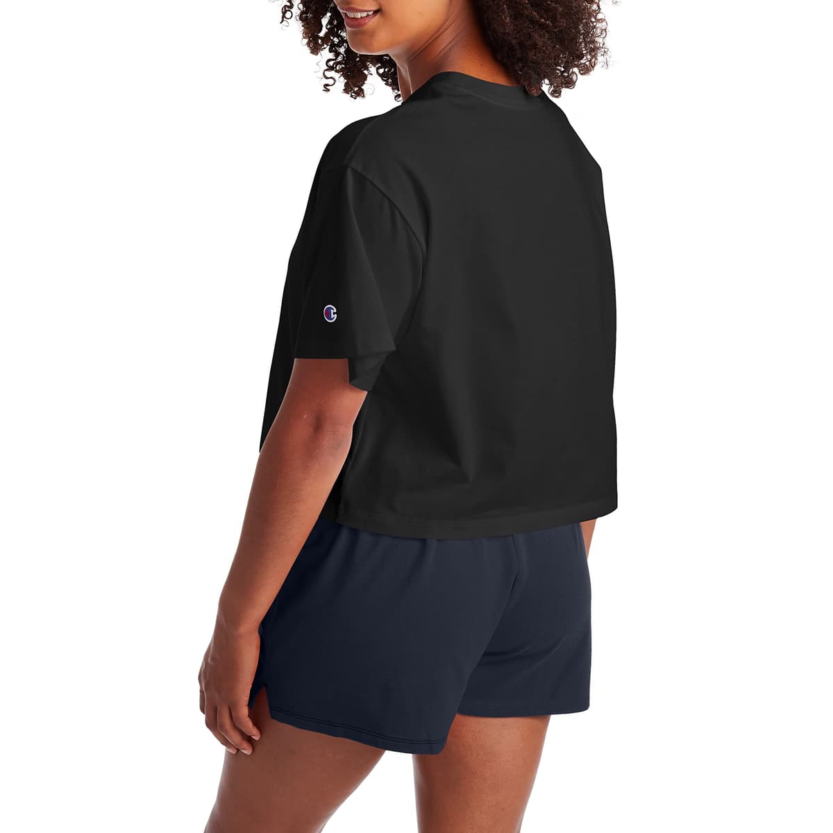 Champion Women's Cropped T-Shirt, Classic Cropped Tee Shirt for Women,Crop Top T Shirts For Women — view 2