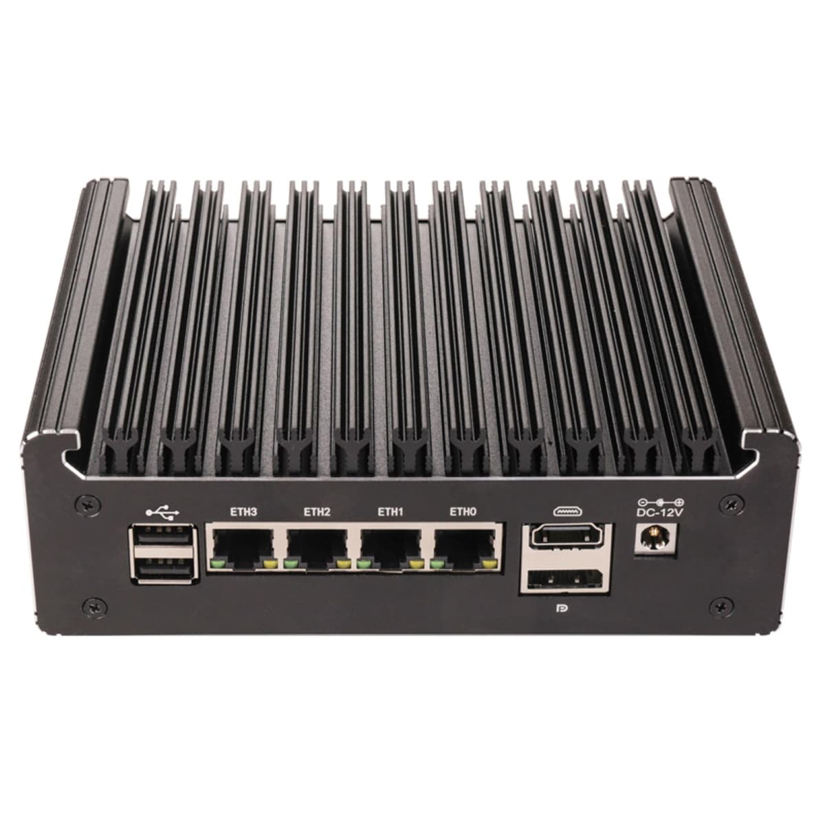 N150 Firewall Micro Appliance, Mini PC, Nano Computadora, Router Compatible con Pfsense OPNsense 32G RAM 1T SSD, 4 x i226-V RJ45 Console AES-NI