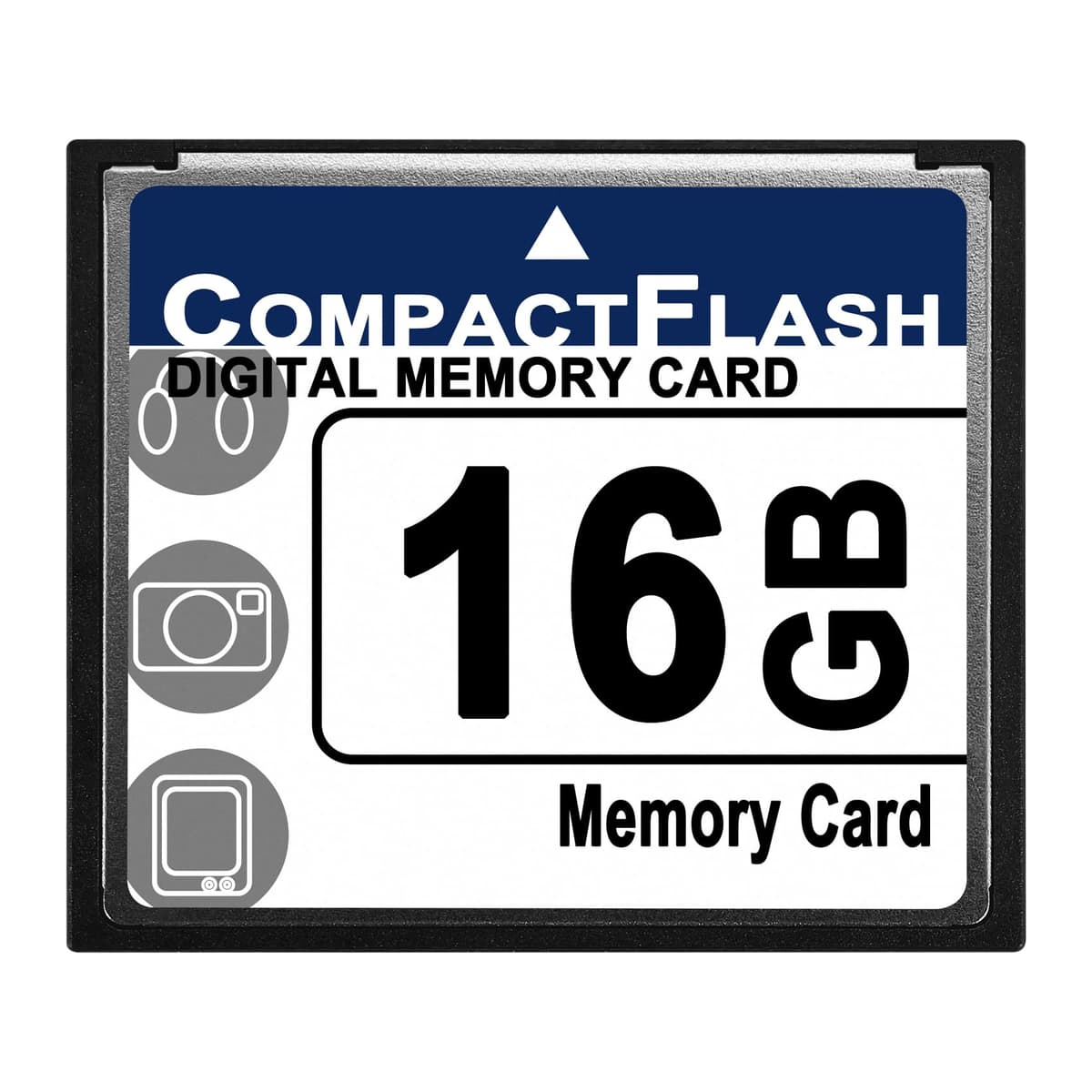 XIAOJUN Professional 16GB Compact Flash Memory Card(White&)