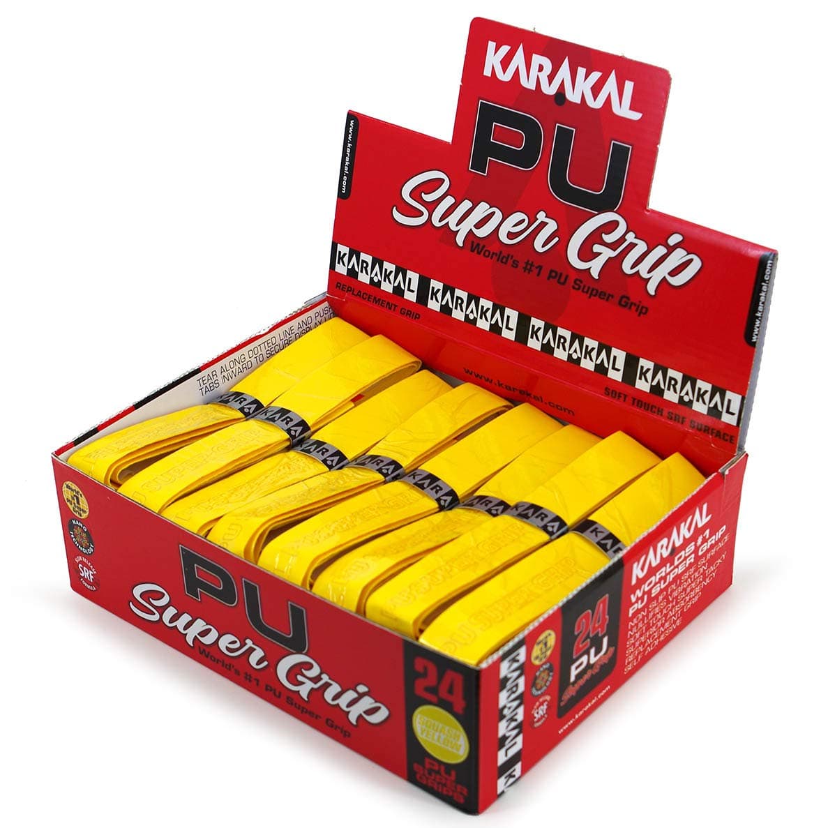 Karakal PU Super Grip Amarillo (Caja de 24)