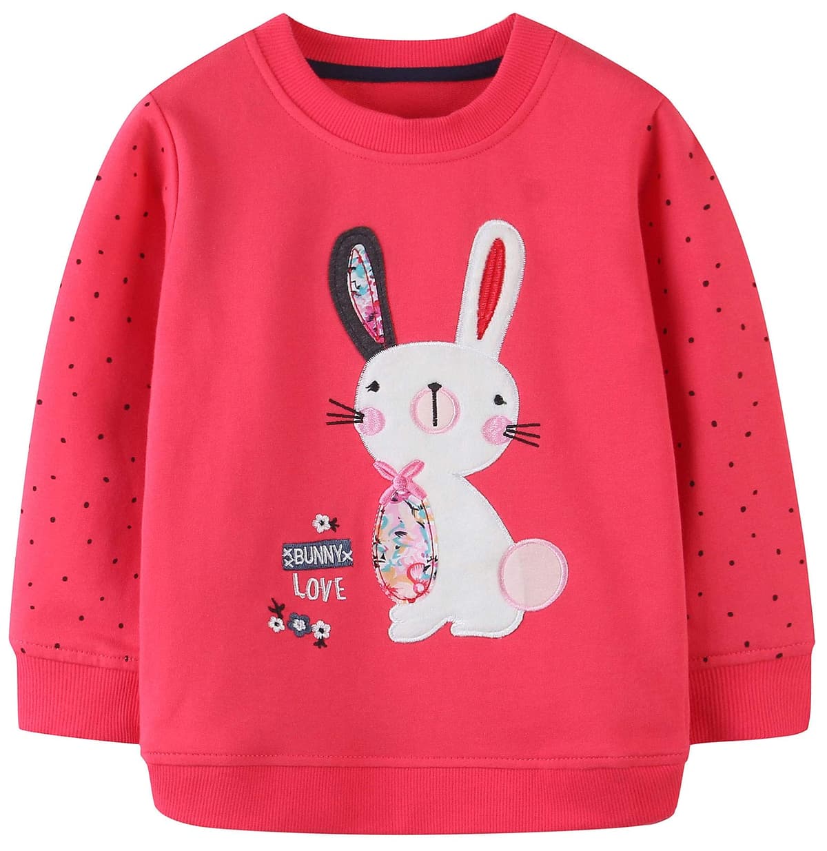 Girls Sweatshirt for Kids Cotton Top Casual Jumper Girl T Shirt Toddler Clothes Long Sleeve Pullover Age 1-12 Years
