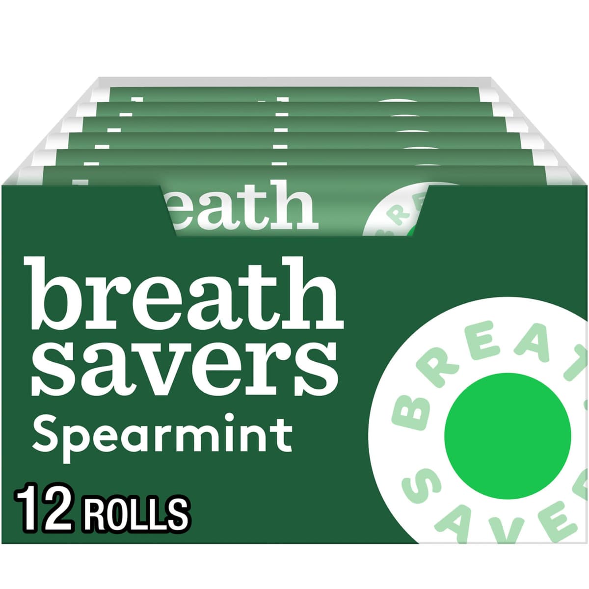 BREATH SAVERS Wintergreen Sugar Free Breath Mints Rolls, 0.75 oz (24 Count) — view 4