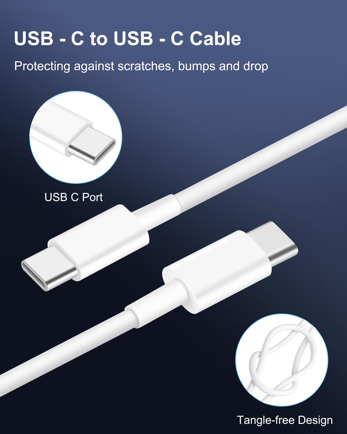 WODENTA for iPhone 17/16/15 Pro Max Car Charger, 67W 3-Port Fast USB C Car Charger Power Cigarette Lighter Adapter with 3FT USB C to C Cable for iPhone 17/17 Pro/Air/17e/16/15 Pro Max/Plus/16e, iPad — view 5