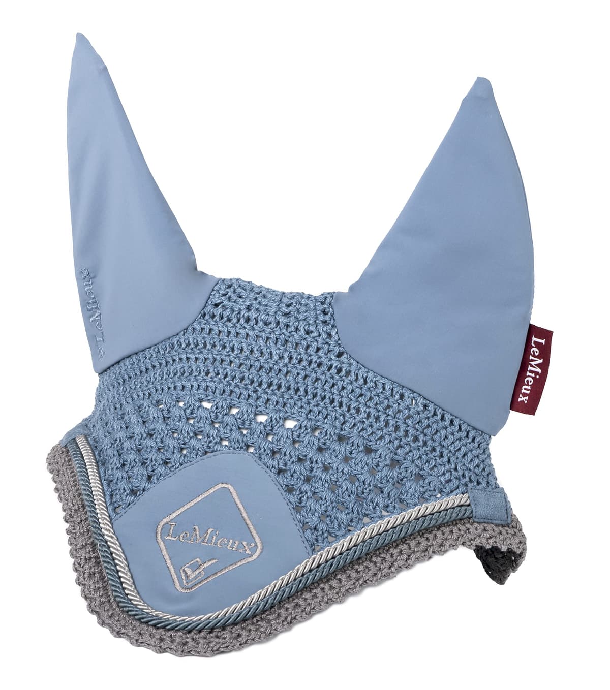LeMieux Classic Crochet Fly Hood with Comfortable Lycra Ears - Sport Horse Wear for Competitive Rider