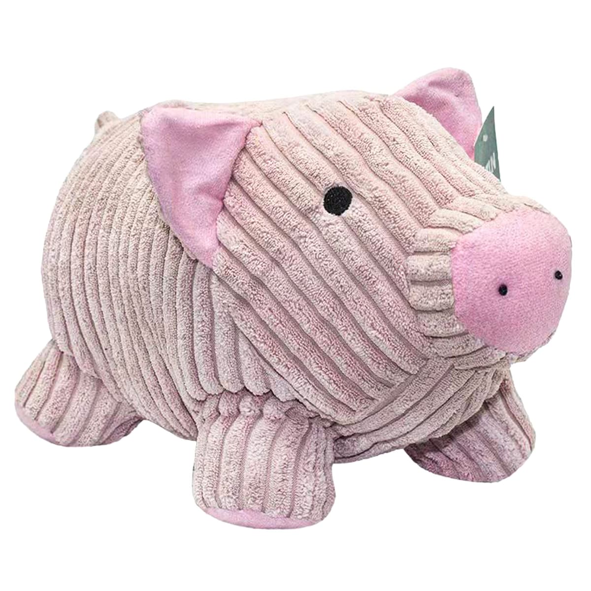 Tope para Puertas Suelo con diseño Animal de Cerdito Feliz como elemento decorativo para la casa. (1 KG, 18x16x30)
