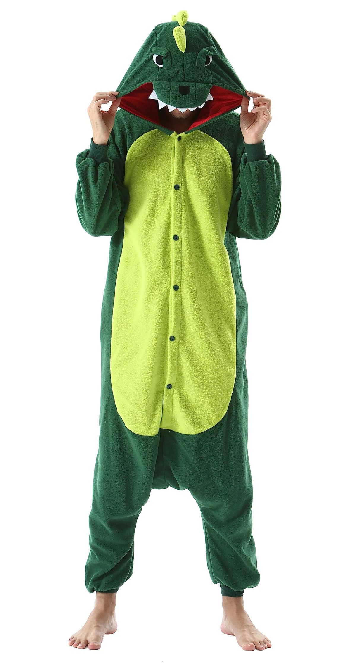 SimZoo Adulto Disfraz Pijama Unisex Pijama Kigurumi Onesie para Carnaval Halloween Cosplay Ropa de Dormir Traje de Disfraz para Navidad Festival Mujer y Hombre