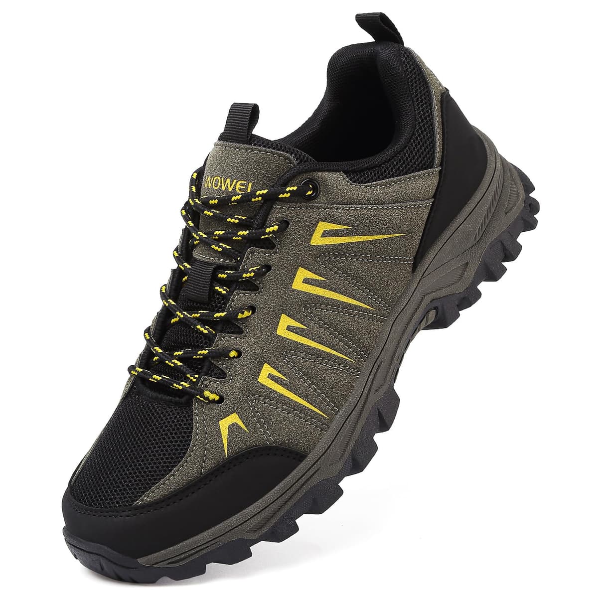 HaloTeam Zapatos de Senderismo Hombre Antideslizantes Transpirable Trekking Sneakers Escalada Zapatillas de Montaña EU 39-EU 45