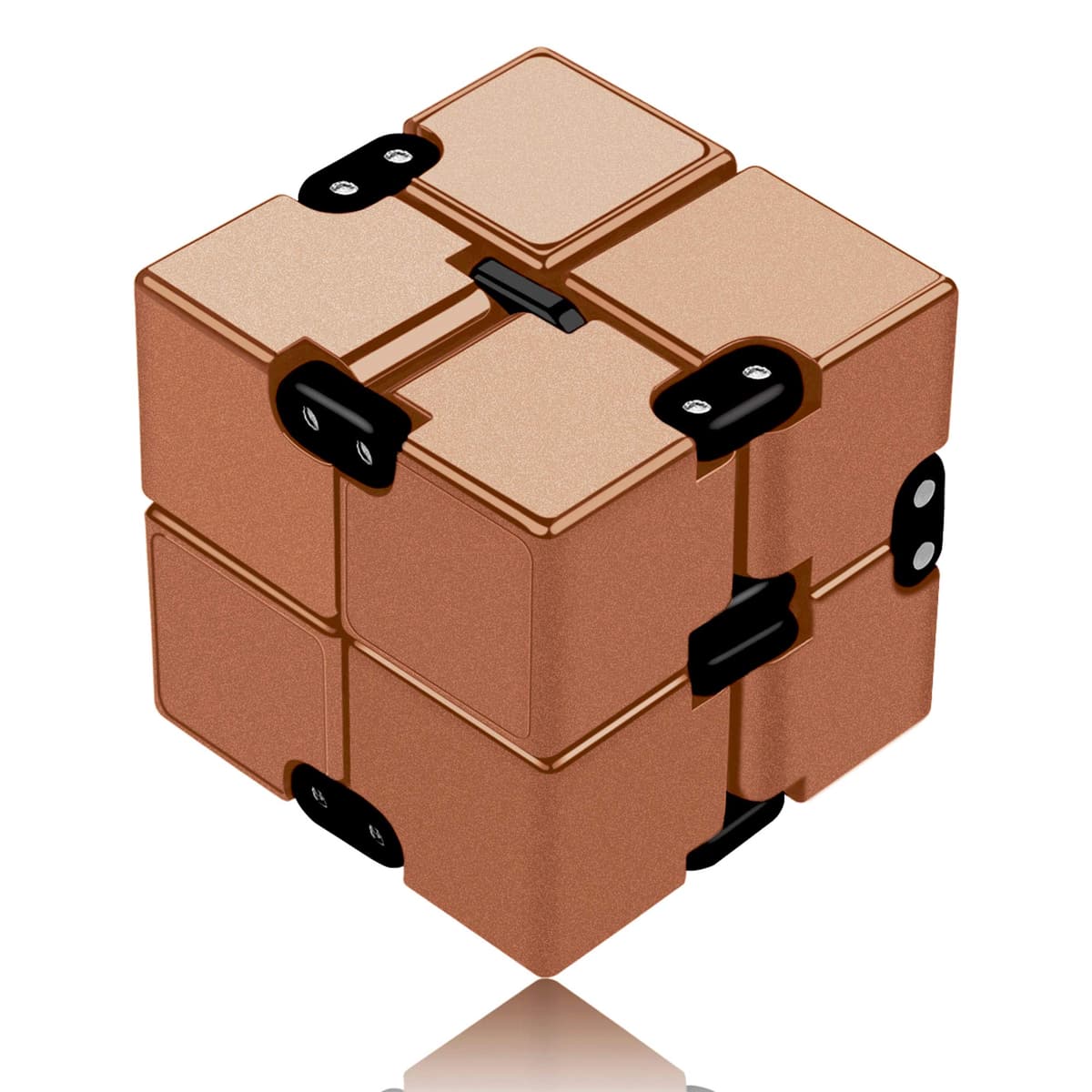 Funxim Infinity Cube Toy para Adultos y niños, versión Nueva Fidget Finger Toy Stress y Ansiedad, Killing Time Fidget Toys Infinite Cube para Office Staff