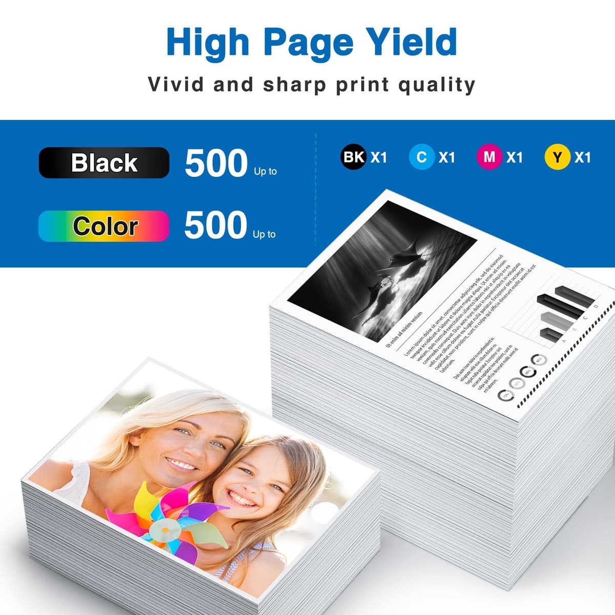 starink LC521 Ink Cartridges Replacement for Brother LC 521 LC521VAL Compatible for Brother DCP-J1260W DCP-J1310DW DCP-J1313DW DCP-J1360DW DCP-J1460DW