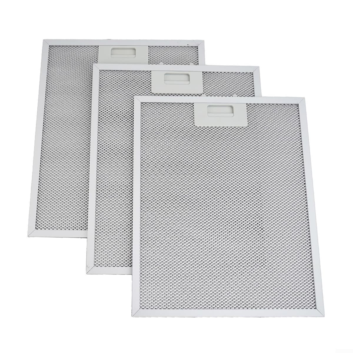 3 filtros de aluminio para campana extractora compatibles con CP750SS FHEE26A9S LOFCP750SS y más filtros de ventilación extractores de malla metálica 340 x 280 x 9 mm