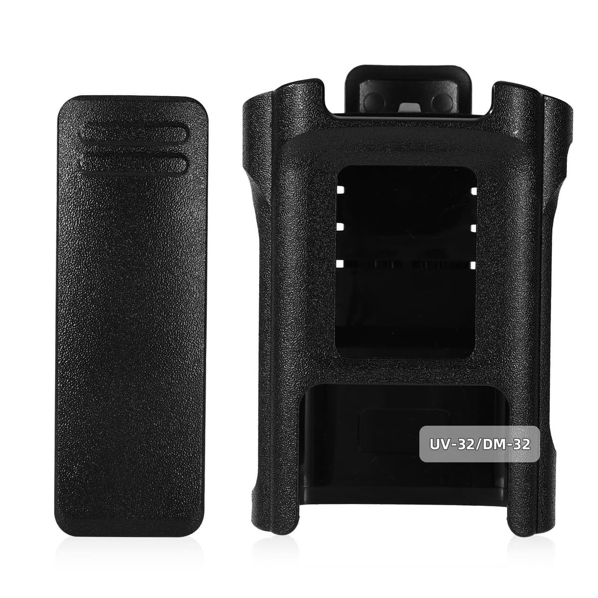 Radio Holster Case for Baofeng DM32/UV32, Walkie Talkie Belt Holder with Clip Duty Belt Accessories for Outdoor Camping Travel Storage