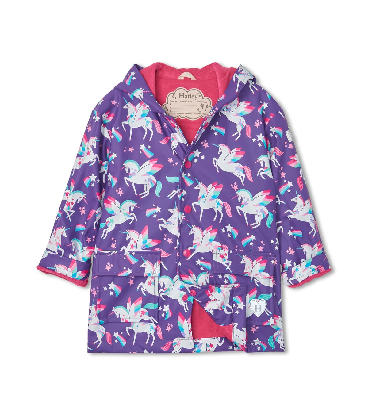 Hatley Girl's Printed Raincoat Raincoat
