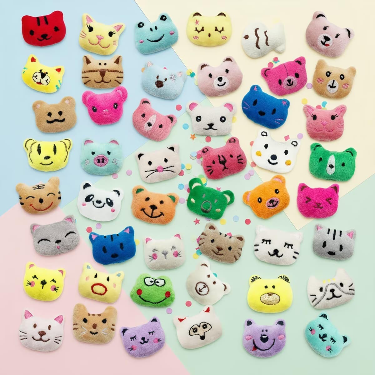 Mini Animal Plush Styles are Random Soft Animals Versatile Decor for Goodie Bags Carnival Prizes