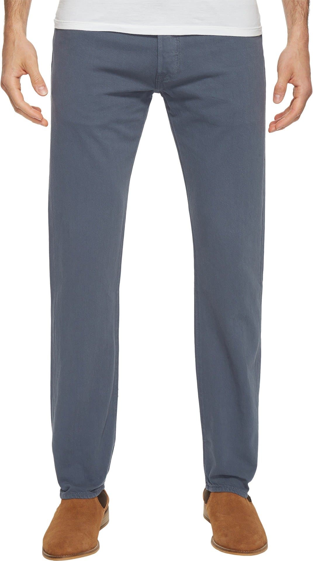 Levi's Men's 501 Original Shrink to Fit Jeans, Dark Blue Crispy Neppy STF, 32W x 32L — view 3