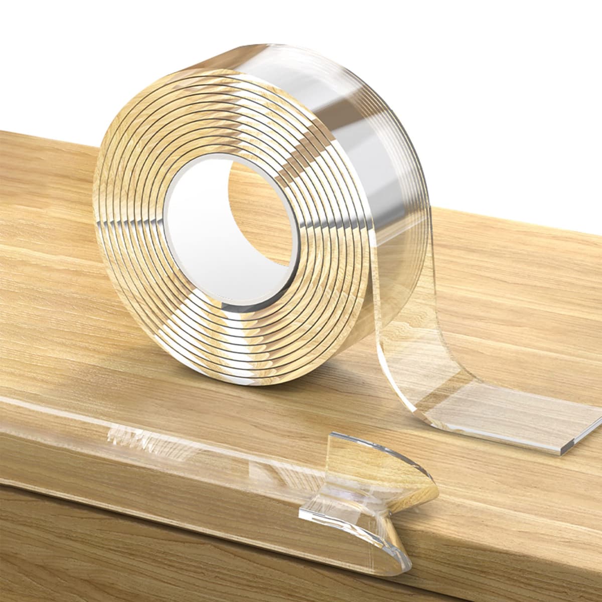 Loiion Protectores Esquinas Bebes Transparente, 3m Pre-Adhesivo Extra Fuerte Cinta Nano Tape, Multifuncional Protectores para Esquinas y Bordes, Protección para los Bordes y Esquinas del Bebé