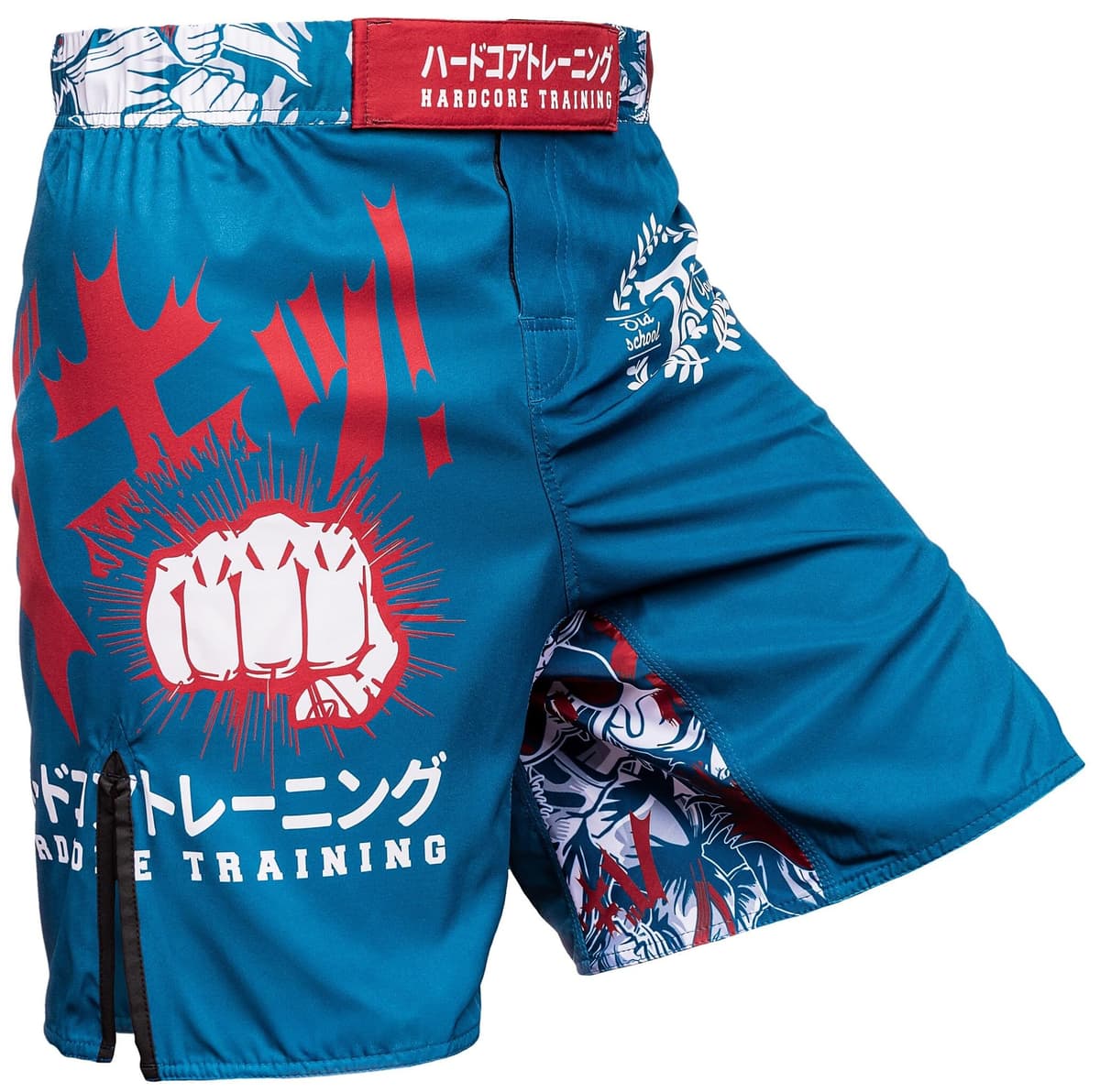 Hardcore Training Fight Shorts Hombre Pantalones Cortos MMA BJJ Boxeo Grappling Fitness No Gi