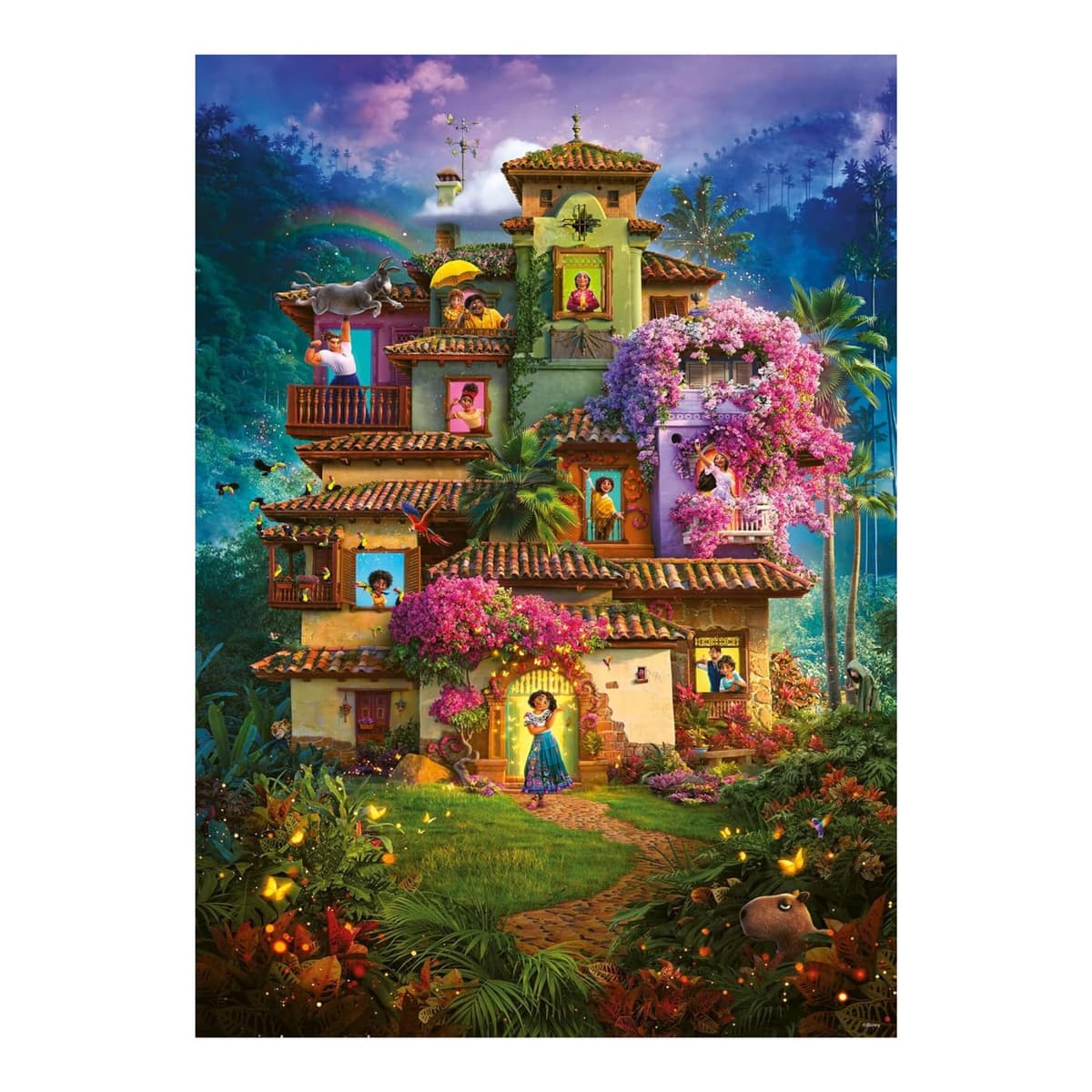 Ravensburger - Puzzle 1000 Piezas Disney: Encanto | Puzzle Adultos 70x50cm | Puzles 1000 Adultos | Rompecabezas Niños +14 Años | Puzzles 1000 Piezas De Encanto