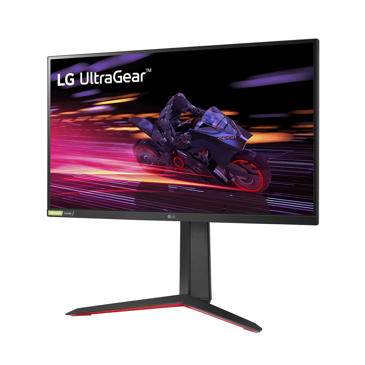 LG 27GP750-B 27” Ultragear FHD (1920 x 1080) IPS Gaming Monitor w/ 1ms Response Time & 240Hz Refresh Rate, NVIDIA G-SYNC Compatible with AMD FreeSync Premium, Thin Bezel, Tilt/Height/Pivot Adjustable — view 2