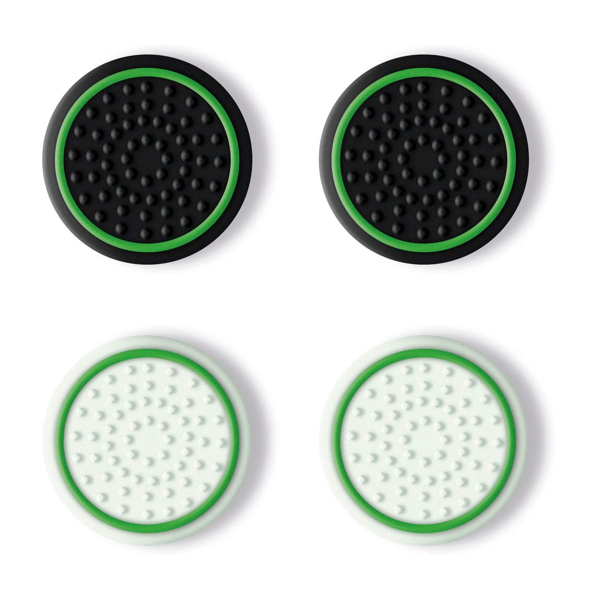 GXTrust 267 4 Paquete / 2 Par Analog Controller Silicona Palo Grips Cap Joystick Thumb Grips Funda para Mando Xbox Series X/S, Negro