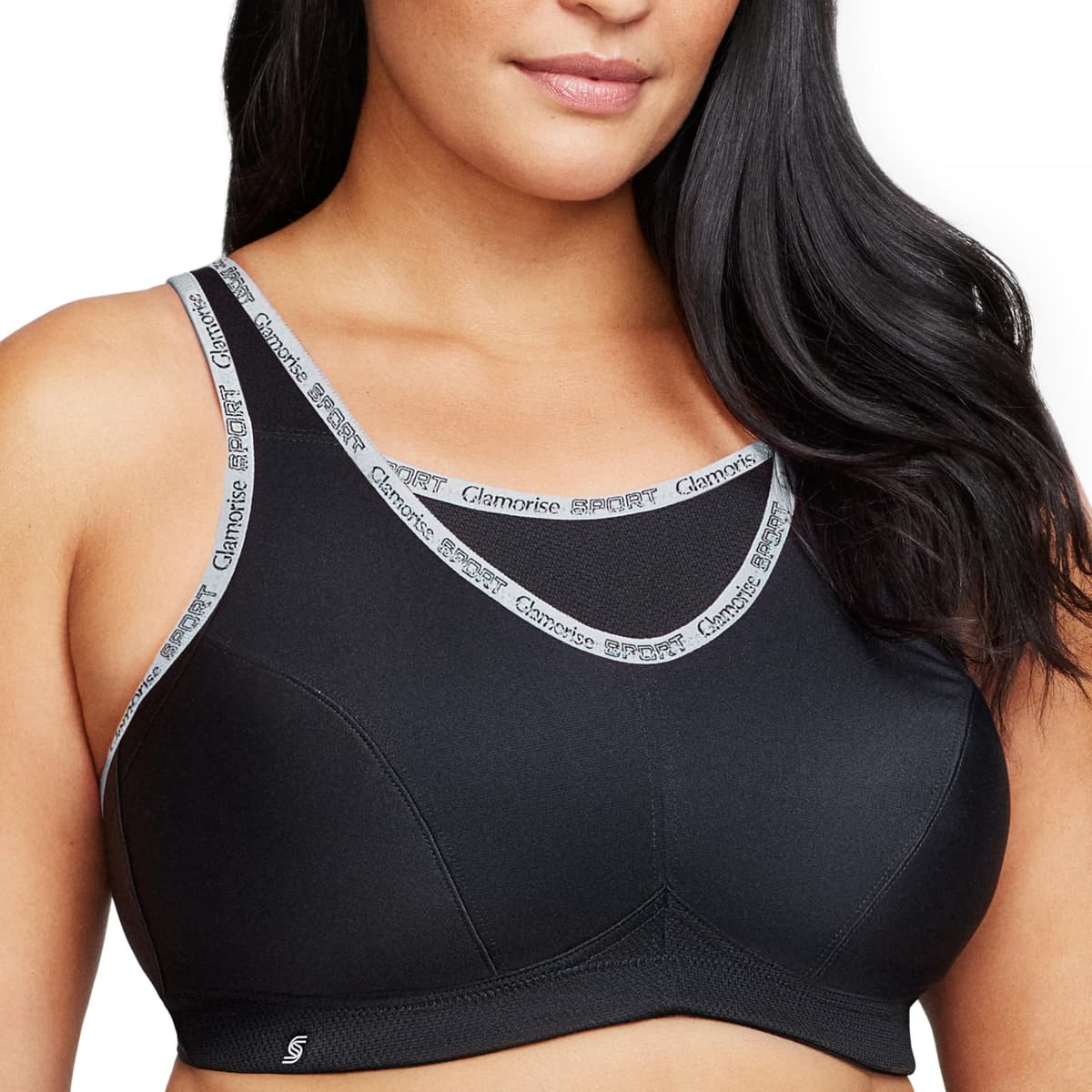 Glamorise No-Bounce Camisole Sports Wirefree Bra 1066 (Women's & Women's Plus)