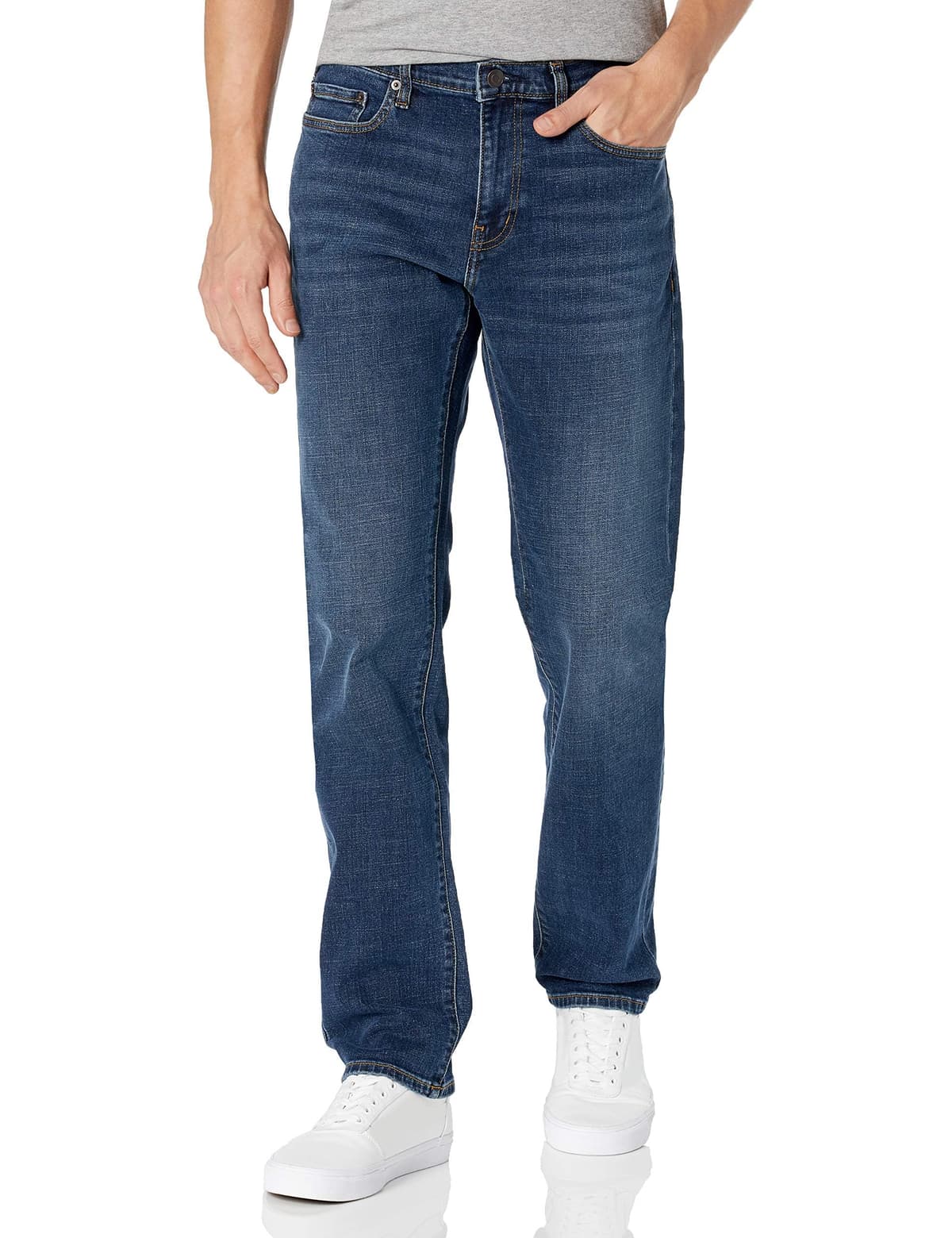 Amazon Essentials Men's Straight-Fit Stretch Jean - Discontinued Colours