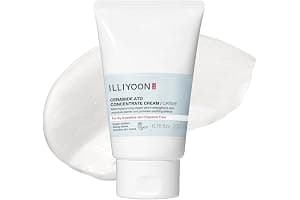 Illiyoon Ceramide Ato Concentrate Cream | Moisturizer for Dry & Sensitive Skin, 100hr Lasting Hydration, For Face & Body, Gentle for Infants, Moisture Barrier Repair, Vegan Certified, 6.76 fl.oz.