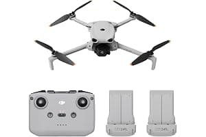 DJI Lito X1 Two-Battery Combo with DJI RC-N3, 4K Camera Drone for Beginners, Obstacle Sensing, ActiveTrack, 1/1.3-Inch Sensor, Lightweight for Adults, 15km Video Transmission, 2 Batteries