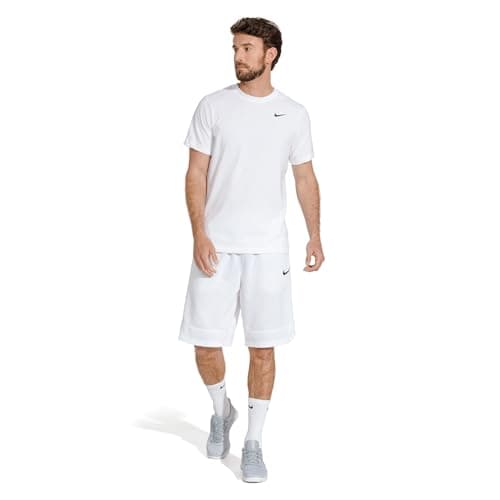 Nike Unisex Adult Everyday Cushioned Sock, White/Black, X-Large US