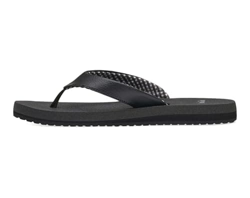 Sanuk Yoga Mat - Cushioned Sandals - Women's Ebony - 9