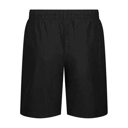 Reebok Boys Vector Logo Woven Athletic Short, Black, XL(18/20)