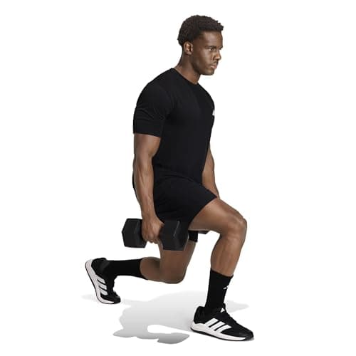 adidas Men's Workout Essentials Feel Ready T-Shirt, Black, Medium