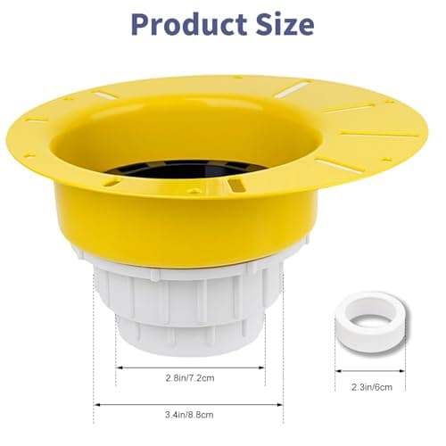 Freestanding Tub Drain Rough-in Kit, 1-1/2 in Bathtub Drain Fitting