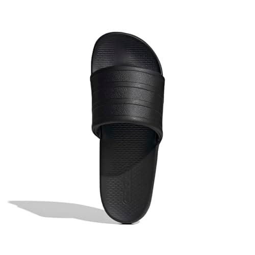 adidas Unisex-Adult Adilette Comfort 2.0, Black/Black/Carbon, 8