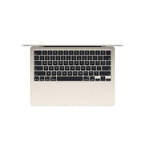 Apple 2026 MacBook Air 13-inch Laptop with M5 chip: Built for AI, 13.6-inch Liquid Retina Display, 16GB Unified Memory, 512GB SSD, 12MP Center Stage Camera, Touch ID, Wi-Fi 7; Starlight