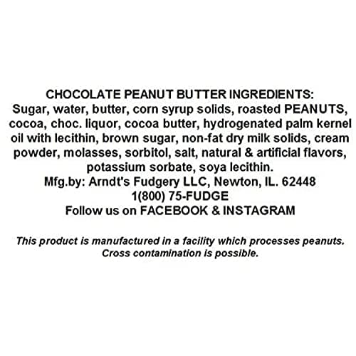 Home Made Creamy Fudge Chocolate/Peanut Butter - 1 Lb Box