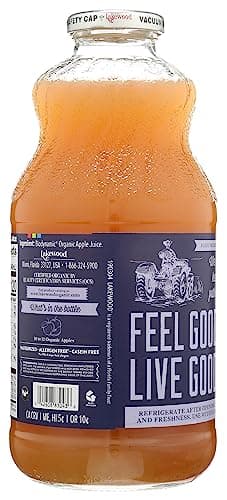 Lakewood Organic Pure Apple Juice, 32 FZ