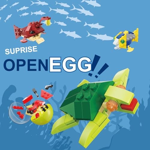Building Blocks for Kids 6 Pack Christmas Easter Birthday Gifts for Kid